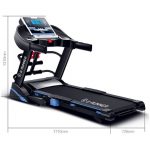 З масажером та амортизацією електрична бігова доріжка G-RUNNER FIT-NET 550 MASSAGER - Зображення 4