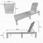 Шезлонг пластиковий коричневий Kontrasto 5.10.212641 - Зображення 3