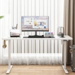 Електричний підйомний стіл MuvuHome Білий 160 см MODERN 72-118 см для зручності - Зображення 4