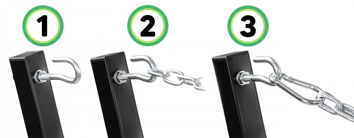 Каркас для гамака Go Garden OAZA GRAPHITE до 250 кг. Надійний та стильний - Зображення 2