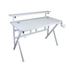 Геймерський стіл CRF4011RGB Білий – стильне RGB підсвічування - Зображення 9