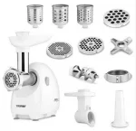 М'ясорубка ZELMER ZMM4048B (1900 Вт) - Потужний і Функціональний Прилад з Терками, Ковбасою і 3 Сітками - Зображення 2