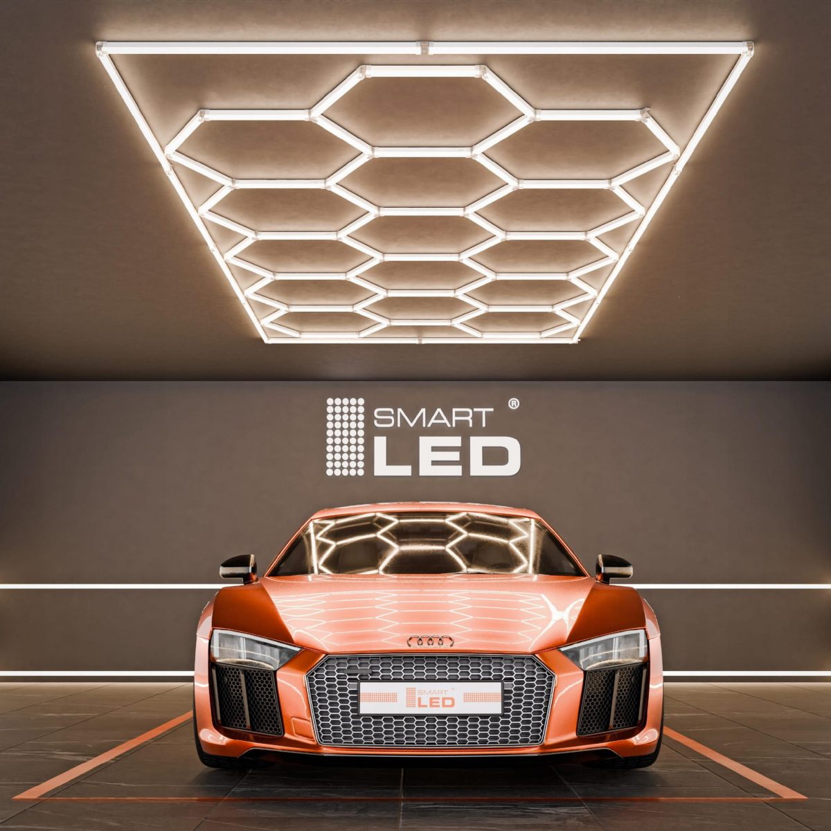 Стельовий світильник Smartled 484 х 243 см білий - Зображення 4