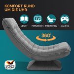 Розкладне крісло Casaria сірого кольору - Зображення 3