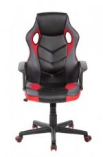 Ергономічне офісне крісло ModernHome 9502M RED з сучасним дизайном