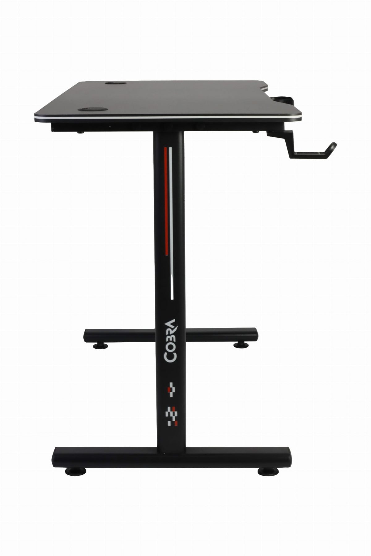 Геймерський стіл CR2050BK (100 см) – стильний і практичний вибір для сучасних інтер'єрів - Зображення 6