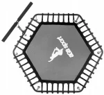 Компактний Батут для фітнесу AGA SPORT FITNESS 130 см чорний - Зображення 4