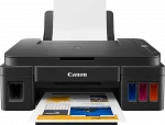 Принтер з вбудованою СНПЧ Canon G2410 PIXMA A4 – економічний принтер для друку (2313C009) - Зображення 2