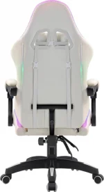 Геймерське крісло Defender Energy Біле з екошкіри - Зображення 4