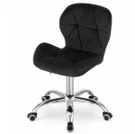 Офісне крісло Lugano чорний оксамит Комфорт і стиль для вашого офісу та домуКомфорт і стиль для вашого офісу та дому - Зображення 4