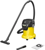 Професійний Пилосос Karcher KWD 3 V-17/4/20/F 1.628-442.0 1000W 17L-Надійне очищення для великих об'ємів роботи