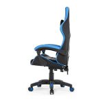 Комфортне і стильне геймерське крісло Infini Five чорно-синє - Зображення 5