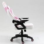 Біло-рожеве геймерське крісло KRAKEN Feyton – комфорт і стиль - Зображення 6