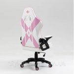 Біло-рожеве геймерське крісло KRAKEN Feyton – комфорт і стиль - Зображення 7