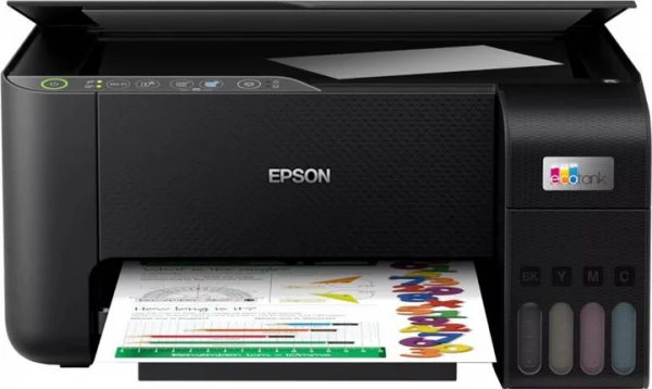 Багатофункціональний принтер Epson EcoTank L3270 WiFi – економічний друк для дому та офісу (C11CJ67434), чорний