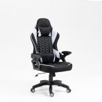 Комфортне геймерське крісло KRAKEN Feyton чорно-біле