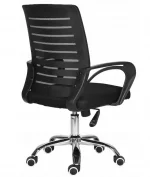 Комфортне і стильне офісне крісло MemFlow BLACK K10 для сучасного інтер'єру - Зображення 2