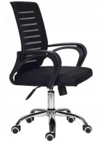 Комфортне і стильне офісне крісло MemFlow BLACK K10 для сучасного інтер'єру - Зображення 3