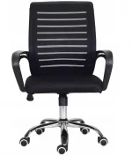 Комфортне і стильне офісне крісло MemFlow BLACK K10 для сучасного інтер'єру - Зображення 6