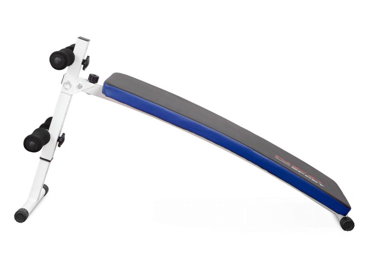 Похила тренувальна лава Neo-sport НС-05 синій з чорним для комфортних та результативних тренувань - Зображення 6