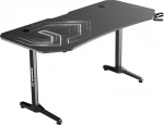 Ігровий комп'ютерний стіл ULTRADESK FRAG XXL чорний 160x75 см для професіоналів - Зображення 5