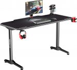 Ігровий стіл ULTRADESK FRAG Білий 140x60 см з підкладкою для комфорту - Зображення 4
