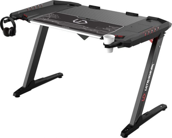 Письмовий стіл Ultradesk ROCKET 128 см чорний Ідеальний вибір для сучасного офісу