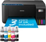 Багатофункціональний принтер Epson EcoTank L3271 WiFi – бездротовий друк для дому та офісу (C11CJ67435), чорний - Зображення 2