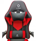 Геймерське крісло Atom 26 L з чорної екошкіри - Зображення 7