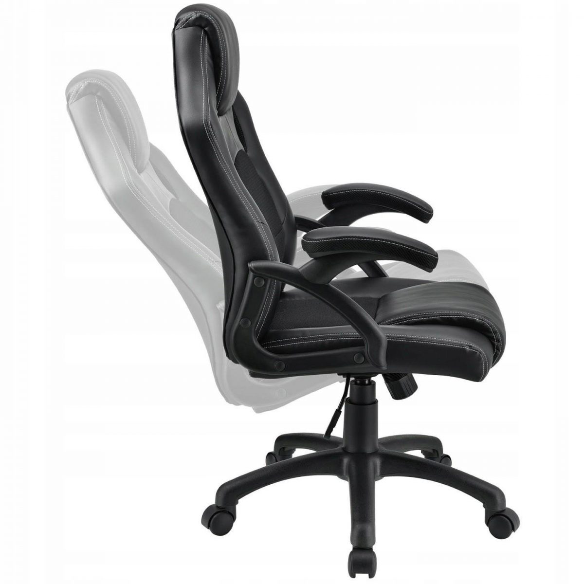 Ігрове крісло Care Life Black для комфортних ігрових сесій - Зображення 3