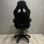 Яскраве геймерське крісло Pegie Prestige чорно-помаранчеве - Зображення 5