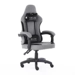 Геймерське крісло Infini System сіро-чорне для тривалого використання