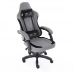Геймерське крісло Infini System сіро-чорне для тривалого використання - Зображення 2