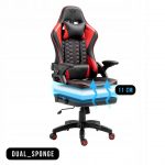 Чорно-червоне геймерське крісло KRAKEN Feyton – комфорт і стиль - Зображення 7