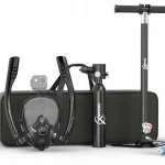 Набір для підводного плавання OceanX S/M 5 в 1 з насосом і аксесуарами