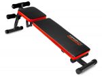 Тренажерна лава Neo-Sport NS-03 чорна з червоним Підвищуйте свою фізичну форму з комфортом - Зображення 3
