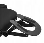 Професійний розкладний масажний стіл алюмінієвий 4FIZJO чорний - Зображення 5