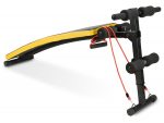 Похила лава для занять з еспандерами жовто-чорна Neo-Sport NS-08G комфорт і ефективність - Зображення 3