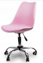 Стильне офісне крісло Chiccot Рожеве для вашого робочого місця - Зображення 2