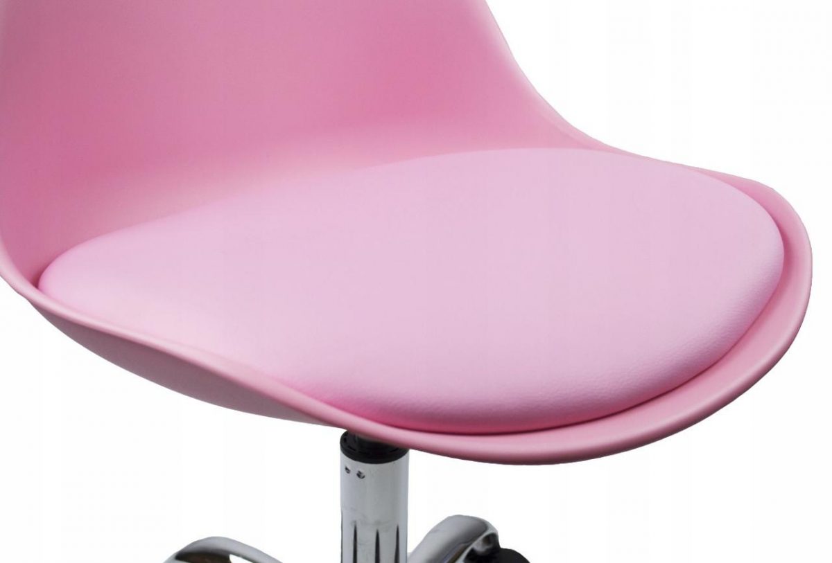 Стильне офісне крісло Chiccot Рожеве для вашого робочого місця - Зображення 5
