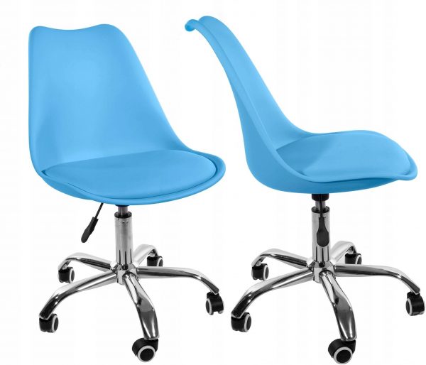 Елегантне і комфортне офісне крісло Chiccot синє для вашого робочого місця