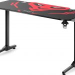 Яскравий ігровий стіл Diablo Chairs X-Mate 1400 Red 140x66 см