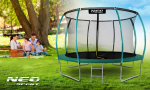 Надійний батут Neo-Sport 12 FT 374 см NS-12C181 із внутрішньою сіткою - Зображення 3