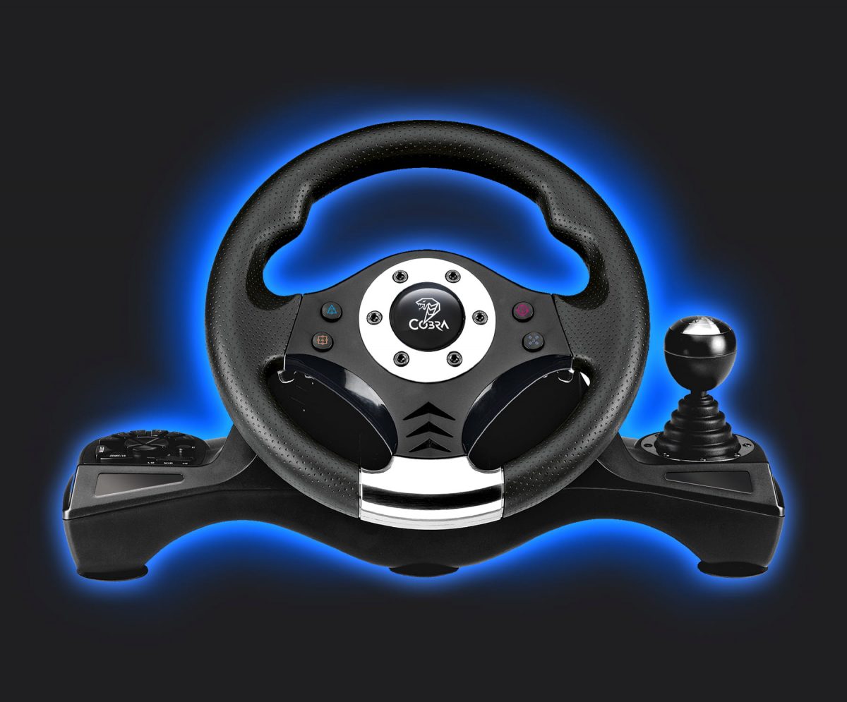 Ігрове кермо Руль Cobra SW6060 PRO SUZUKA – для PS4, XBOX, PC - Зображення 2