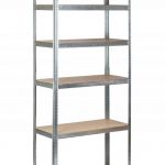 Металевий стелаж Thomas 222 x 90 x 40 см на 6 полиць 900 кг KLT20-6