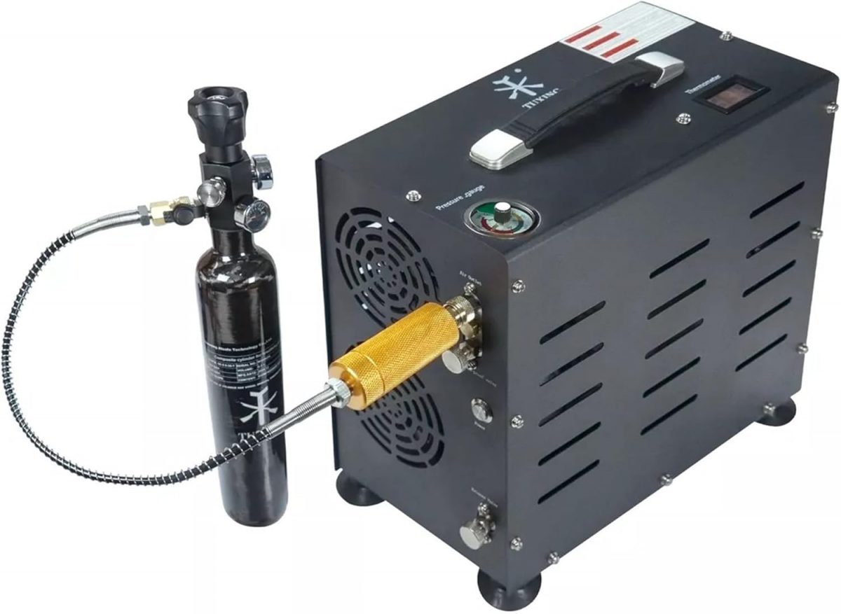 Портативний компресор TUXING TXEDB062 300 бар PCP 800 Вт - Зображення 3