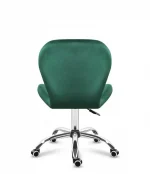 Офісне поворотне крісло Mark Adler 3.0 для продуктивної роботи зелений велюр - Зображення 2