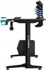 Комп'ютерний ігровий стіл 140x60 см ULTRADESK FRAG + PAD Gold для зручності - Зображення 2