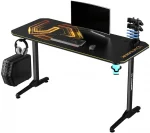Комп'ютерний ігровий стіл 140x60 см ULTRADESK FRAG + PAD Gold для зручності - Зображення 5