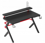 Ігровий комп'ютерний стіл Huzaro Hero 5.0 Red – потужний і стильний стіл для геймерів - Зображення 3